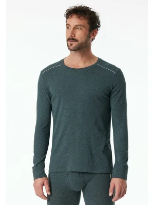 Schiesser Koszulka piżamowa w kolorze antracytowym rozmiar: L