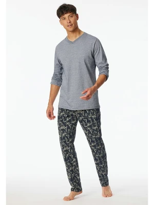 Schiesser Koszulka piżamowa w kolorze szarym rozmiar: 52