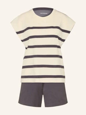 Schiesser Krótkie Piżamy weiss