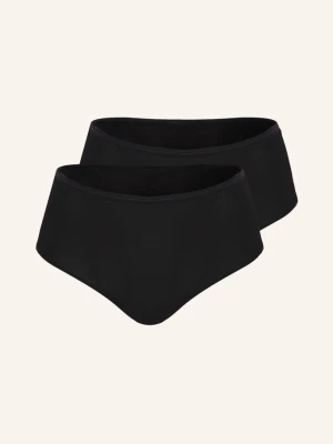 Schiesser Majtki Modal Essentials, 2 Szt. schwarz CZARNY