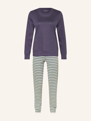 Schiesser Piżama Casual Essentials lila