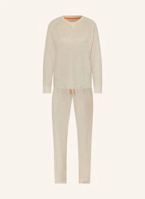 Schiesser Piżama Casual Nightwear beige