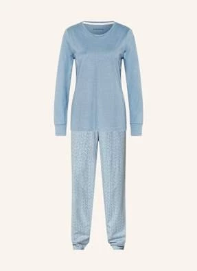 Schiesser Piżama Comfort Essentials blau