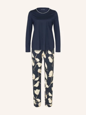 Schiesser Piżama Comfort Nightwear blau