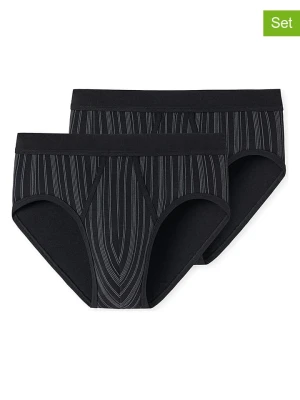 Schiesser Slipy (2 pary) w kolorze czarnym rozmiar: 3XL