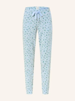 Schiesser Spodnie Od Piżamy Mix+Relax blau