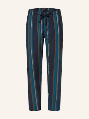 Schiesser Spodnie Od Piżamy Mix+Relax Z Flanelą blau