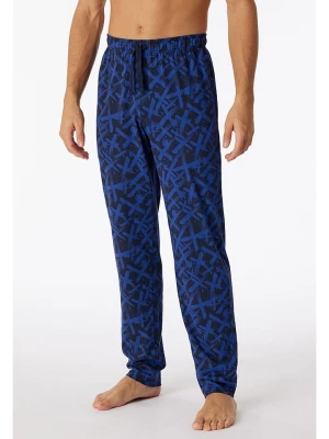 Schiesser Spodnie piżamowe w kolorze granatowym rozmiar: 52