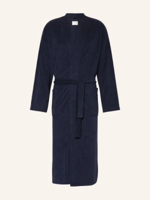 Schiesser Szlafrok Męski Feather Terry blau