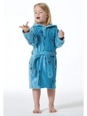 Schiesser Szlafrok w kolorze niebieskim rozmiar: 128