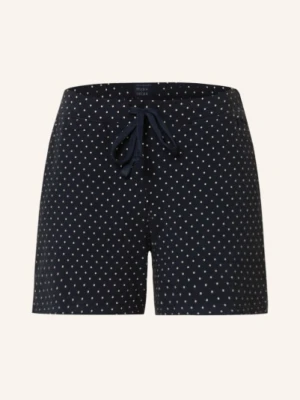 Schiesser Szorty Do Spania Mix+Relax blau