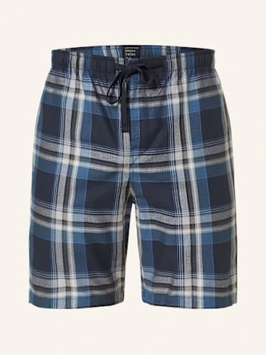 Schiesser Szorty Do Spania Mix+Relax blau