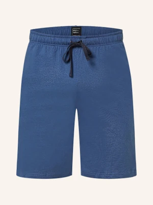 Schiesser Szorty Do Spania Mix+Relax blau