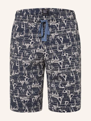 Schiesser Szorty Do Spania Mix+Relax blau