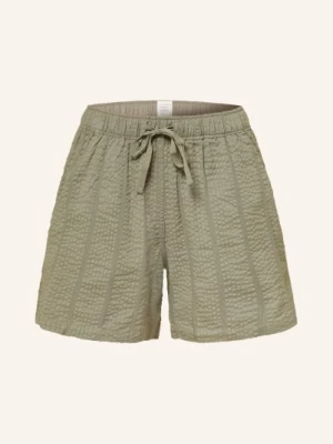 Schiesser Szorty Do Spania Mix+Relax gruen