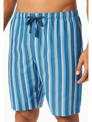 Schiesser Szorty piżamowe w kolorze niebieskim rozmiar: 50