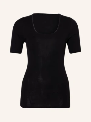 Schiesser T-Shirt Luxury schwarz
