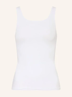Schiesser Top Micro weiss BIAŁY