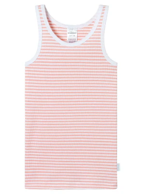 Schiesser Top w kolorze biało-pomarańczowym rozmiar: 104