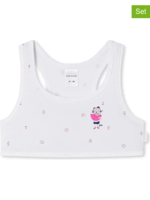 Schiesser Topy (2 szt.) w kolorze białym rozmiar: 98