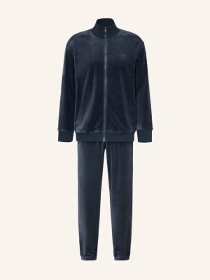 Schiesser Zestaw Typu Lounge Casual Nightwear Z Niczki blau