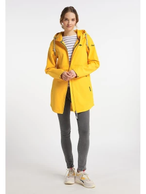 Schmuddelwedda Płaszcz softshellowy w kolorze żółtym rozmiar: XL