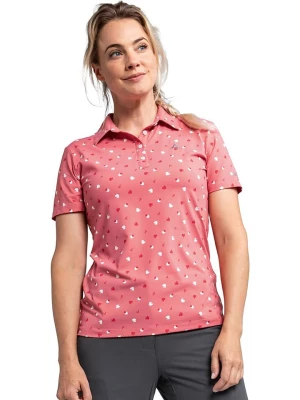 Schöffel Funkcyjna koszulka polo "Achhorn" w kolorze różowym rozmiar: 36