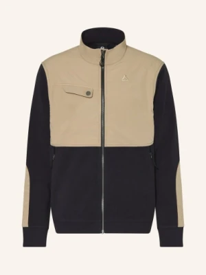 Schöffel Hybrydowa Kurtka Polarowa Maghera schwarz