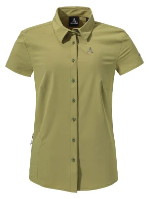 Schöffel Koszula trekkingowa "Dooser" w kolorze oliwkowym rozmiar: 38