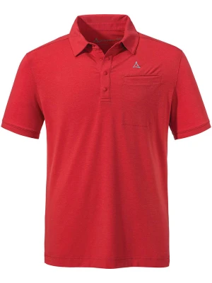 Schöffel Koszulka funkcyjna polo "Ramseck" w kolorze czerwonym rozmiar: 48