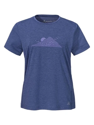 Schöffel Koszulka funkcyjna "Sulten" w kolorze niebiesko-fioletowym rozmiar: 40
