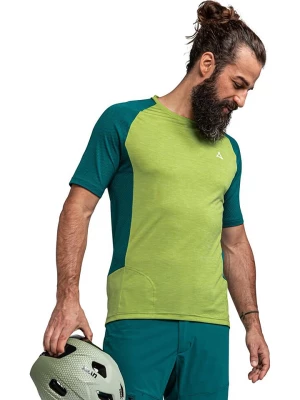 Schöffel Koszulka kolarska "Auvergne" w kolorze zielonym rozmiar: 48