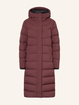 Schöffel Parka Puchowa Vindave Wms rot CIEMNOCZERWONY