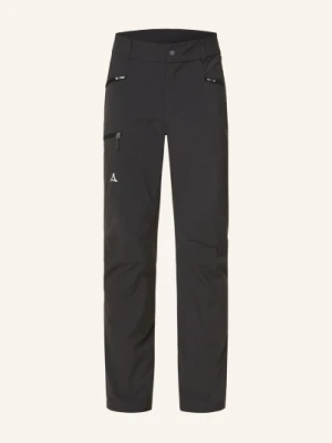 Schöffel Spodnie Trekkingowe Blaueis schwarz