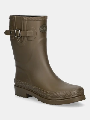 Scholl kalosze CHAMBERY damskie kolor zielony F304721043