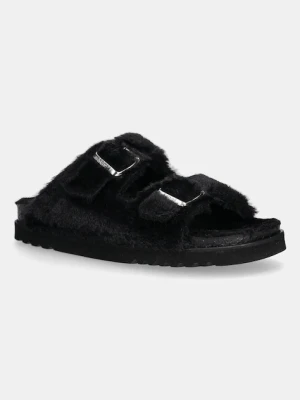 Scholl kapcie BELLE damskie kolor czarny F324621004