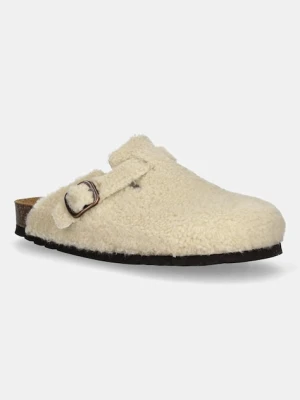 Scholl kapcie FAE NEW damskie kolor beżowy F318121002