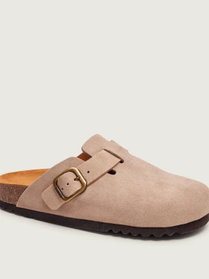 Scholl Mule FAE | zamsz beżowy