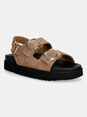 Scholl sandały zamszowe BLAKE