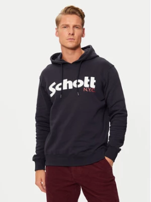 SCHOTT N.Y.C. Bluza SWHOOD Granatowy Regular Fit