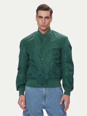 SCHOTT N.Y.C. Kurtka bomber Sporting Zielony Oversize