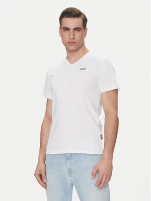 SCHOTT N.Y.C. T-Shirt TSCASUALV Biały Regular Fit