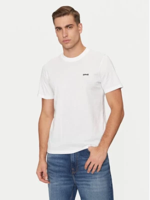 SCHOTT N.Y.C. T-Shirt TSCLAWS1 Biały Regular Fit