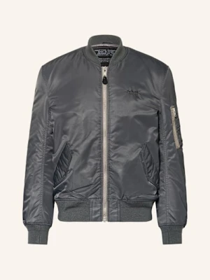 Schott Nyc Bluzon Ma-Camps Rs grau