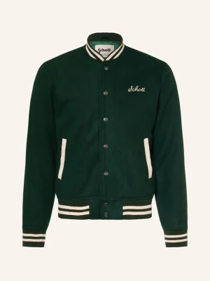 Schott Nyc Kurtka W Stylu College gruen