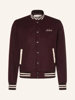 Schott Nyc Kurtka W Stylu College rot