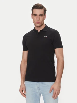 Schott NYC Polo PSCASUAL Czarny Regular Fit