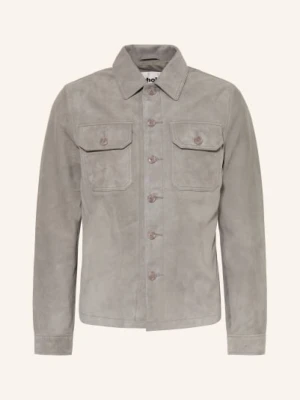 Schott Nyc Skórzana Kurtka grau