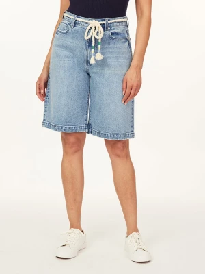 Scotch & Soda Bermudy dżinsowe w kolorze niebieskim rozmiar: W32