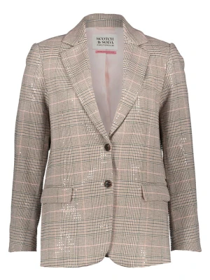 Scotch & Soda Blezer w kolorze beżowym rozmiar: XS